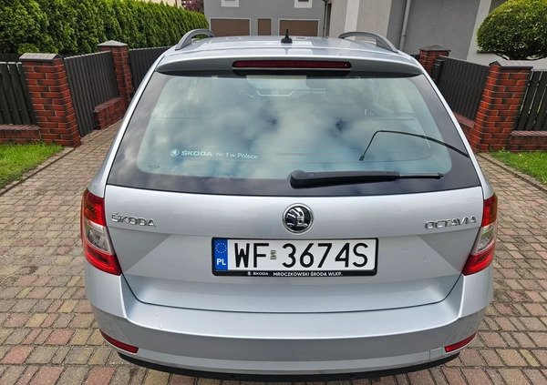 Skoda Octavia cena 49900 przebieg: 174000, rok produkcji 2018 z Gorlice małe 301